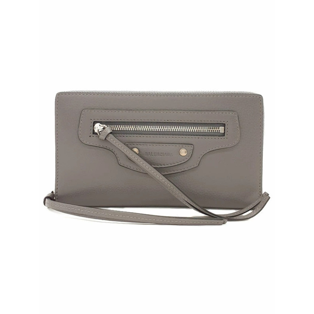 Balenciaga Neo Continental Wallet Round Zipper Long